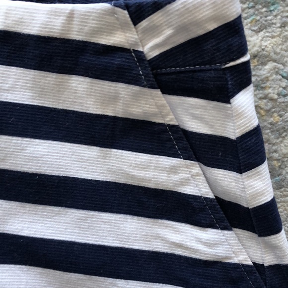 Skirt zara white and blue with zipper - Picture 6 of 6